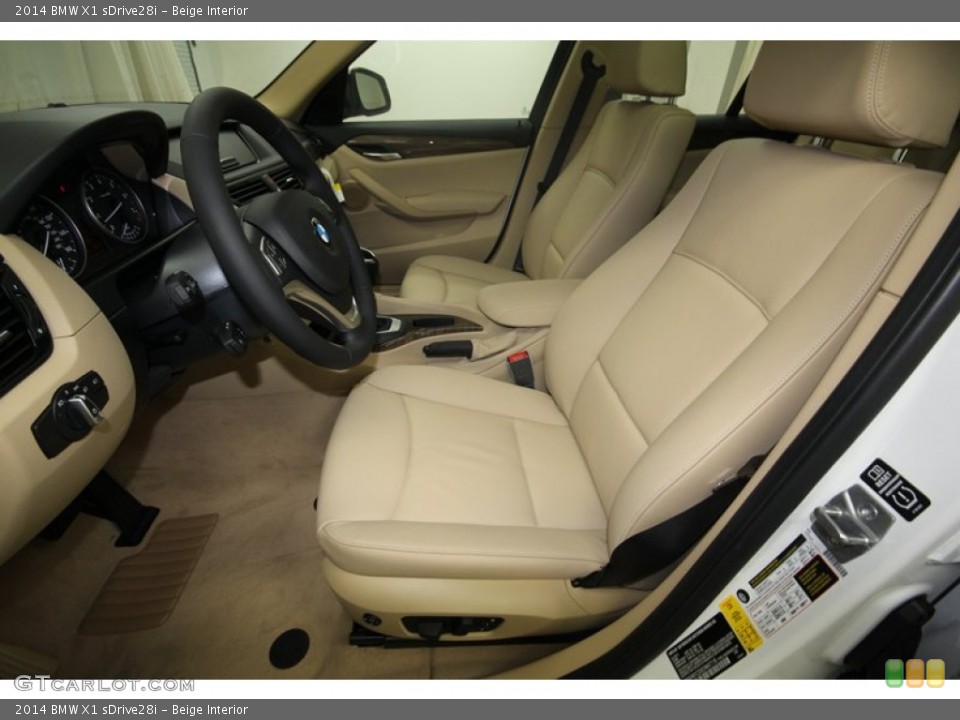 Beige Interior Photo for the 2014 BMW X1 sDrive28i #80715563