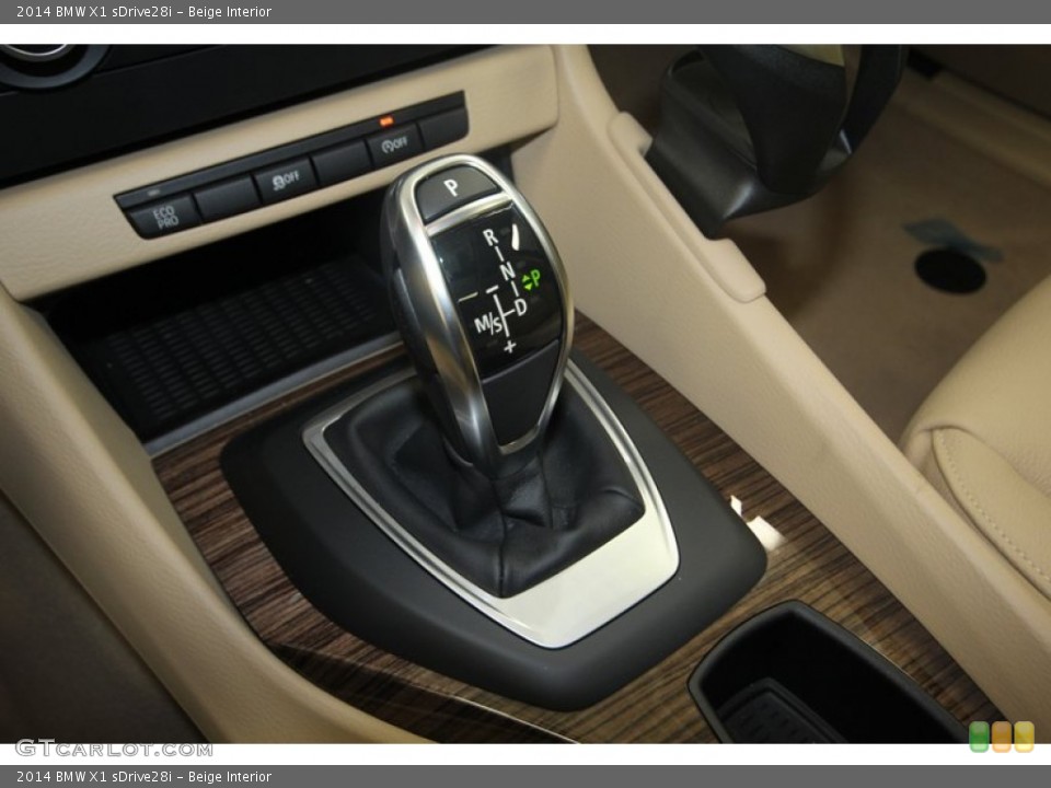 Beige Interior Transmission for the 2014 BMW X1 sDrive28i #80715800
