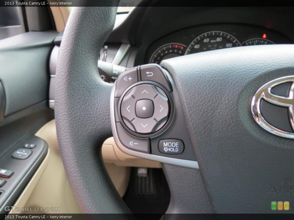 Ivory Interior Controls for the 2013 Toyota Camry LE #80716250