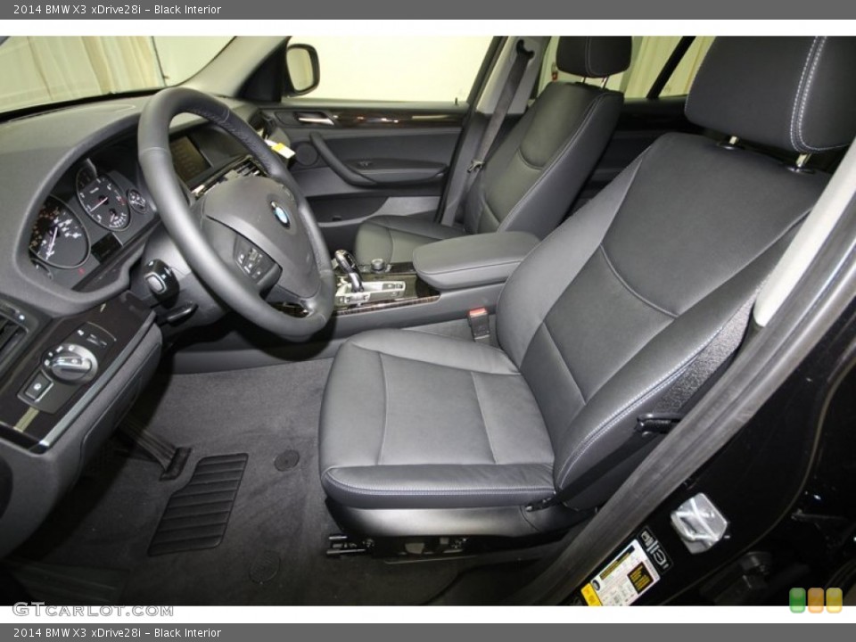 Black Interior Photo for the 2014 BMW X3 xDrive28i #80716442