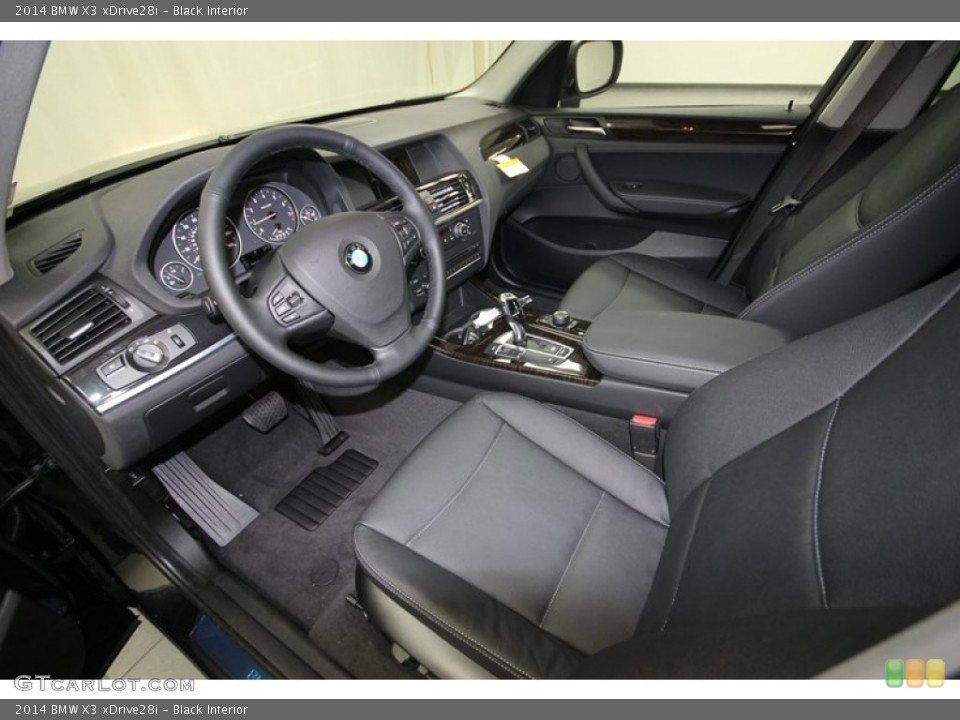 Black Interior Photo for the 2014 BMW X3 xDrive28i #80716515