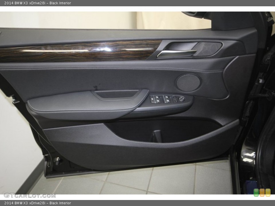 Black Interior Door Panel for the 2014 BMW X3 xDrive28i #80716544