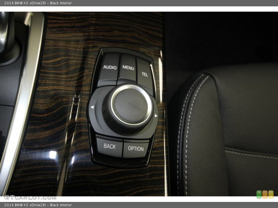 Black Interior Controls for the 2014 BMW X3 xDrive28i #80716647