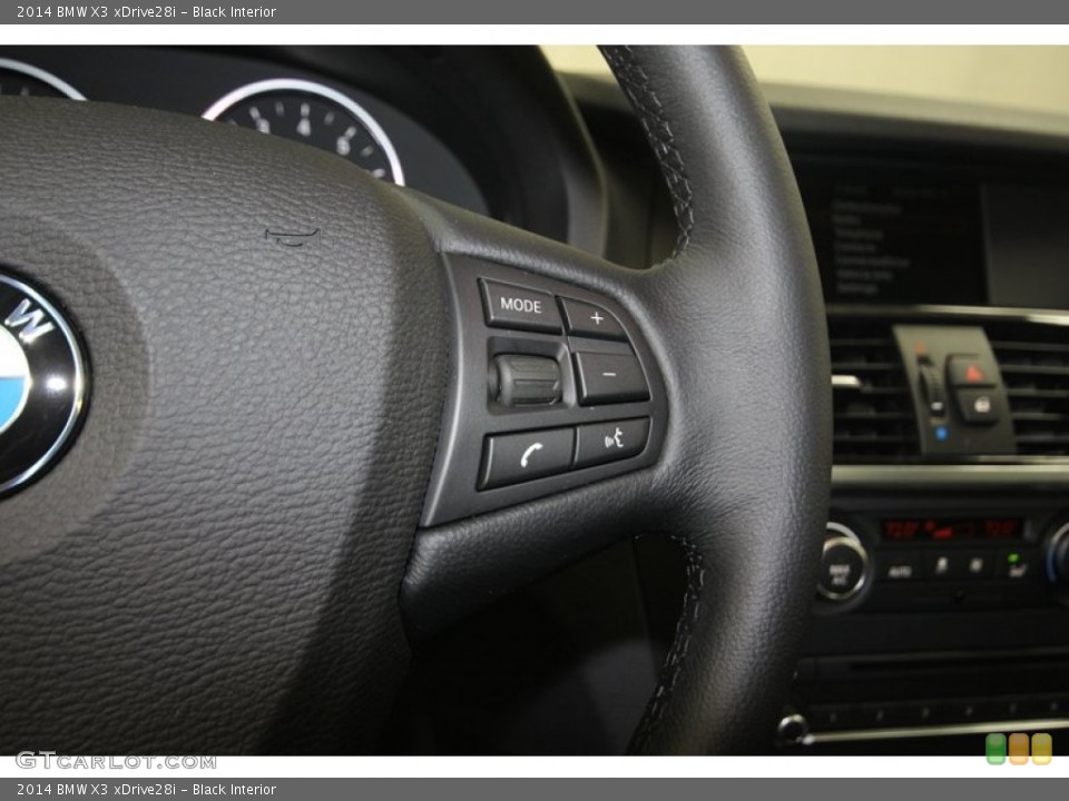 Black Interior Controls for the 2014 BMW X3 xDrive28i #80716700