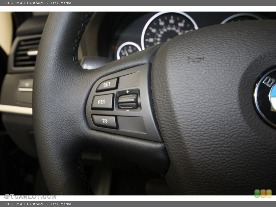Black Interior Controls for the 2014 BMW X3 xDrive28i #80716712