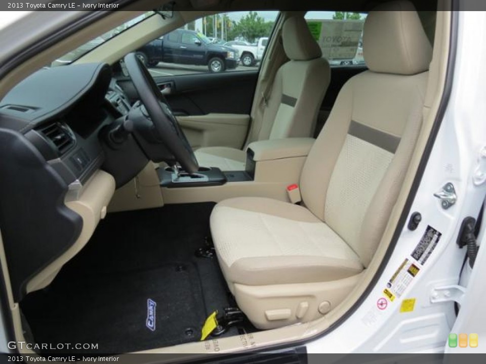 Ivory Interior Photo for the 2013 Toyota Camry LE #80716769