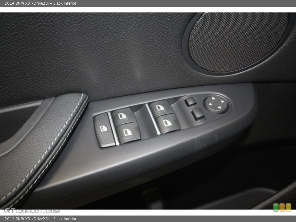 Black Interior Controls for the 2014 BMW X3 xDrive28i #80717045
