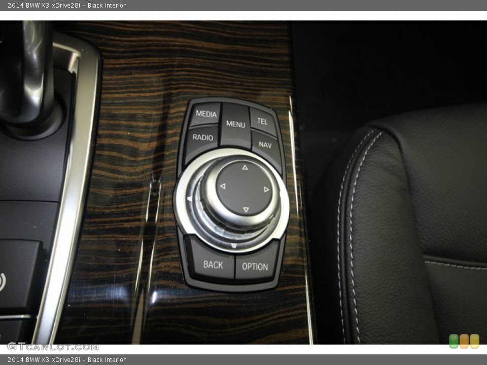Black Interior Controls for the 2014 BMW X3 xDrive28i #80717159