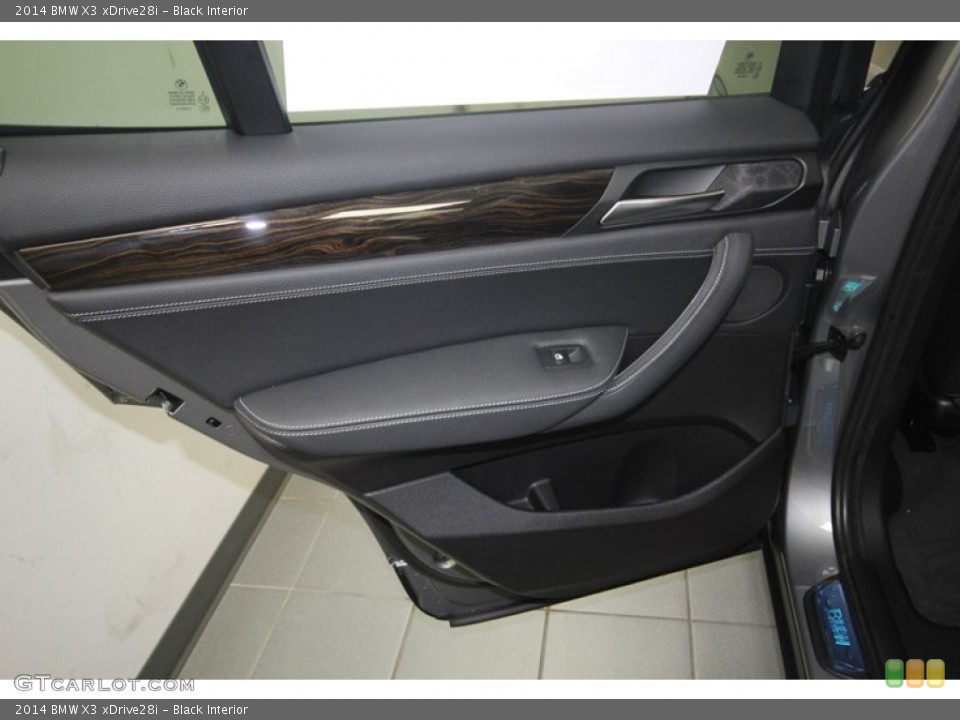 Black Interior Door Panel for the 2014 BMW X3 xDrive28i #80717261