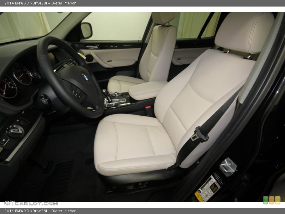 Oyster Interior Front Seat for the 2014 BMW X3 xDrive28i #80717367