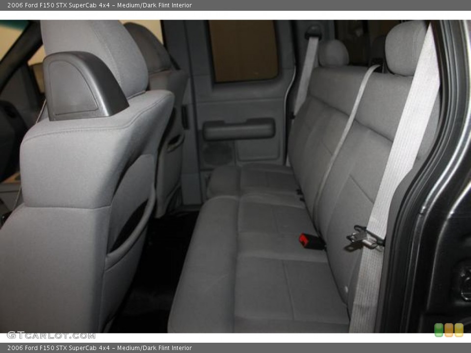 Medium/Dark Flint Interior Rear Seat for the 2006 Ford F150 STX SuperCab 4x4 #80717552