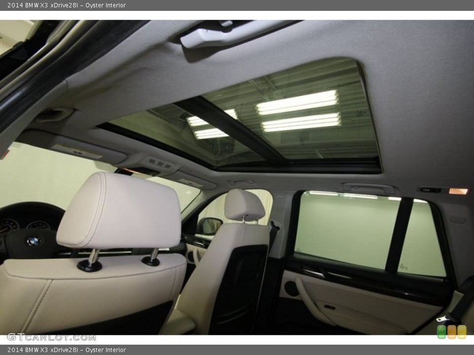 Oyster Interior Sunroof for the 2014 BMW X3 xDrive28i #80717780
