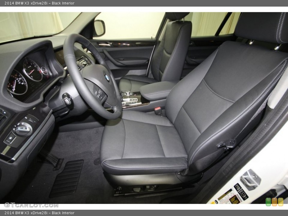Black Interior Photo for the 2014 BMW X3 xDrive28i #80717876