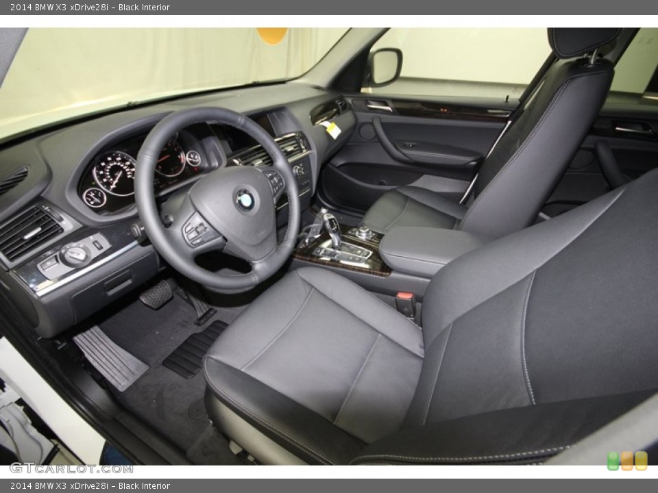 Black Interior Photo for the 2014 BMW X3 xDrive28i #80718002