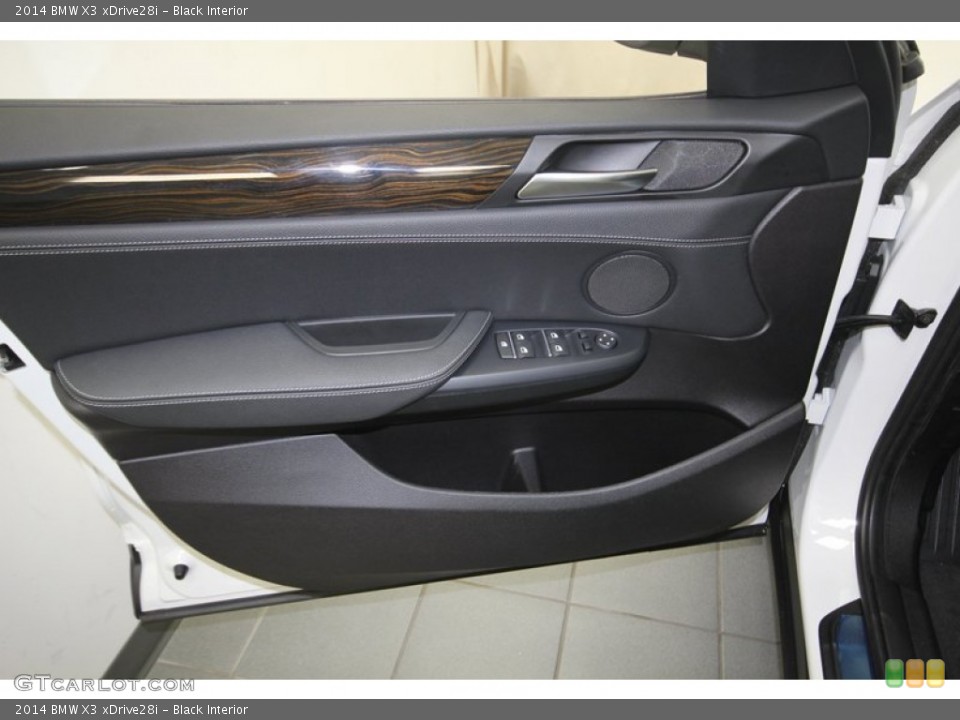 Black Interior Door Panel for the 2014 BMW X3 xDrive28i #80718029