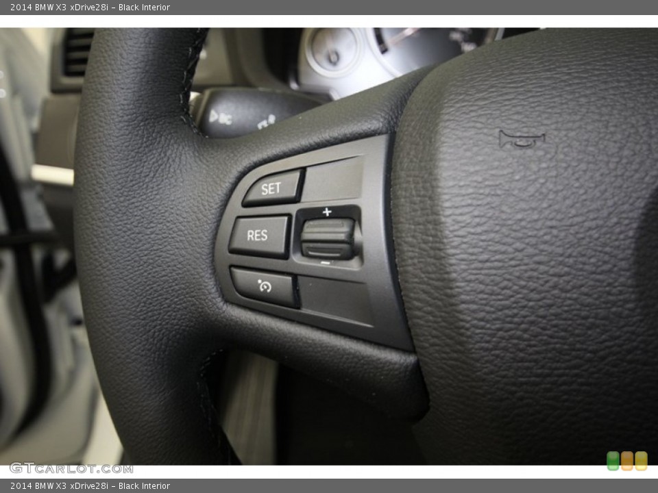 Black Interior Controls for the 2014 BMW X3 xDrive28i #80718227