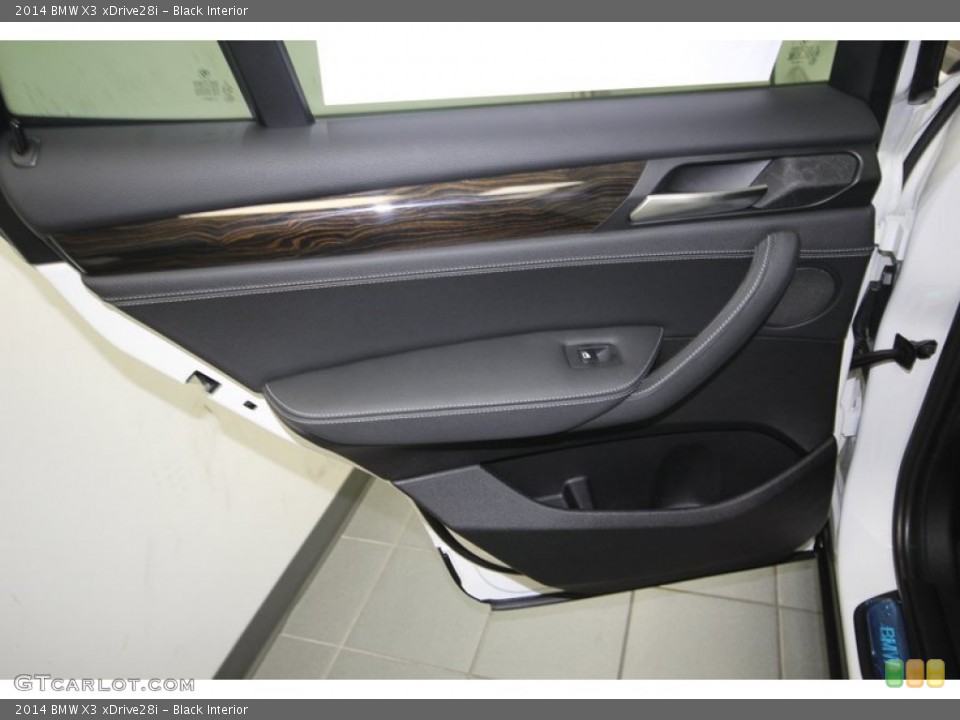 Black Interior Door Panel for the 2014 BMW X3 xDrive28i #80718263