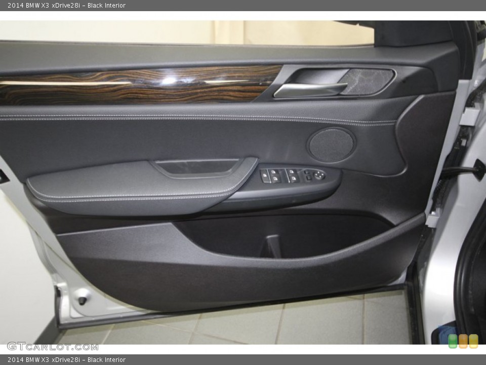 Black Interior Door Panel for the 2014 BMW X3 xDrive28i #80718536