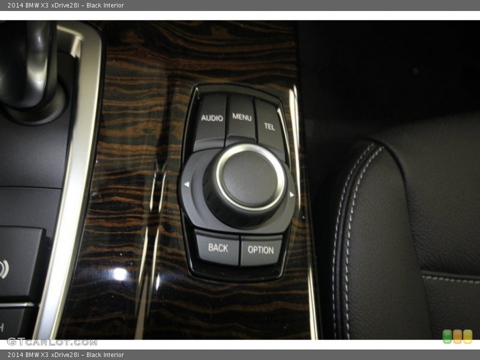 Black Interior Controls for the 2014 BMW X3 xDrive28i #80718632