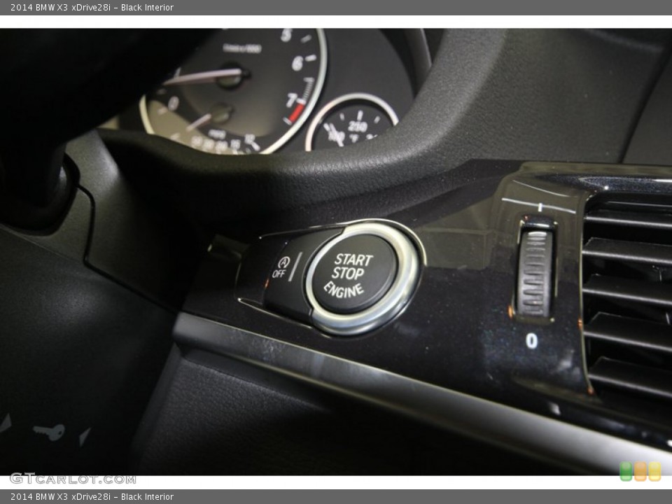 Black Interior Controls for the 2014 BMW X3 xDrive28i #80718653