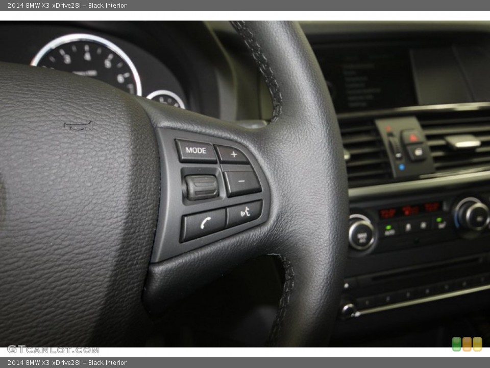 Black Interior Controls for the 2014 BMW X3 xDrive28i #80718668
