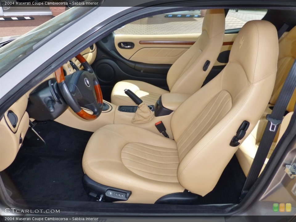 Sabbia Interior Front Seat for the 2004 Maserati Coupe Cambiocorsa #80718873