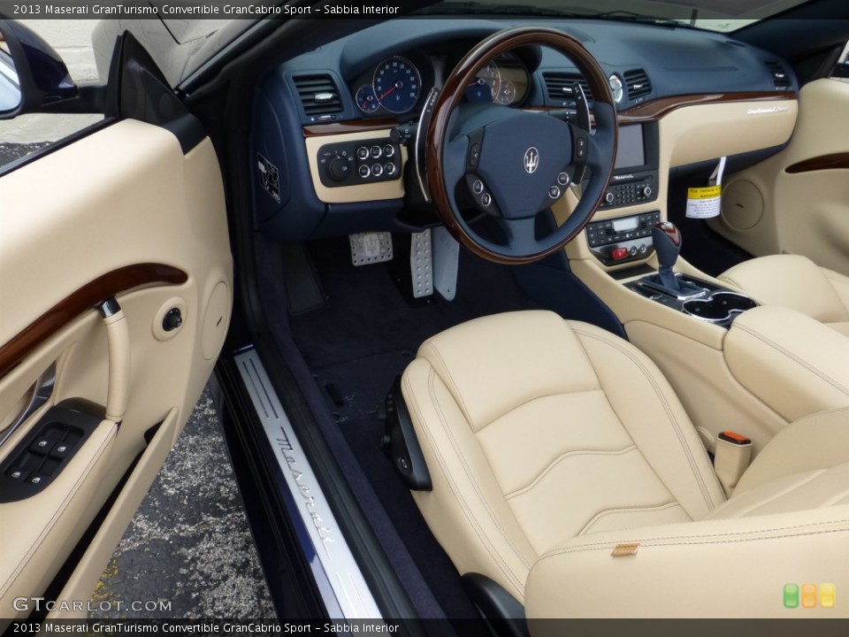 Sabbia Interior Photo for the 2013 Maserati GranTurismo Convertible GranCabrio Sport #80719640