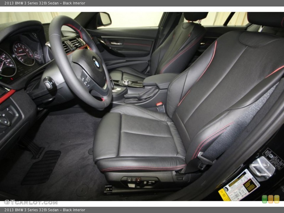 Black Interior Photo for the 2013 BMW 3 Series 328i Sedan #80721506