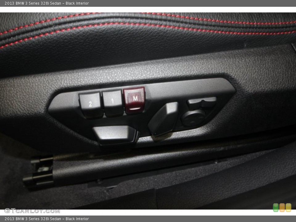 Black Interior Controls for the 2013 BMW 3 Series 328i Sedan #80721539
