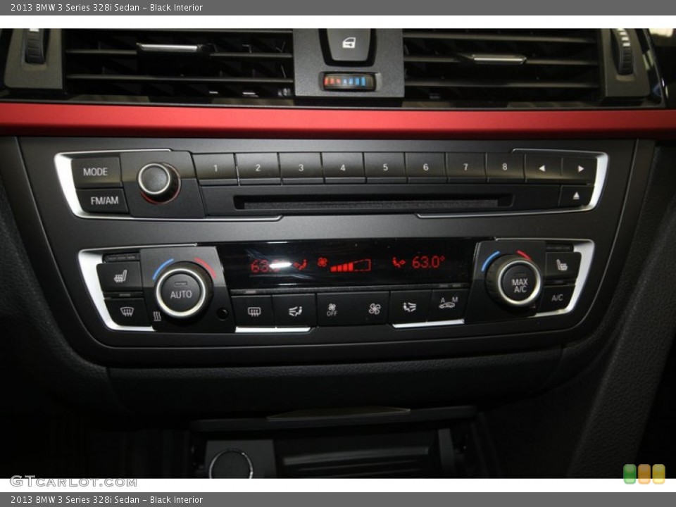 Black Interior Controls for the 2013 BMW 3 Series 328i Sedan #80721548