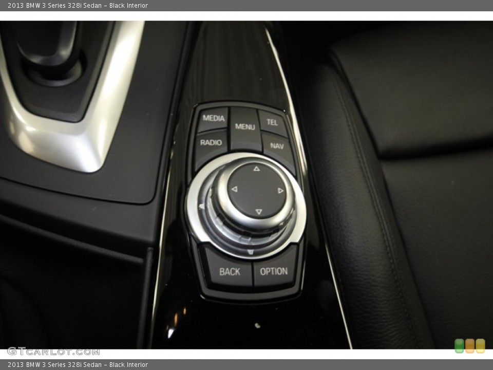 Black Interior Controls for the 2013 BMW 3 Series 328i Sedan #80721554