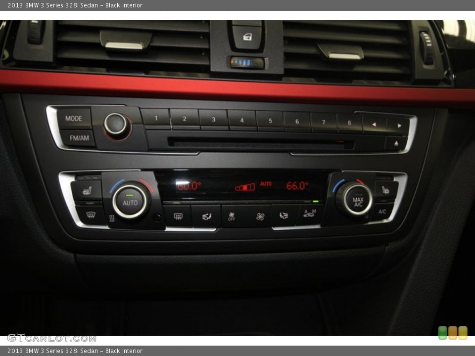 Black Interior Controls for the 2013 BMW 3 Series 328i Sedan #80721644