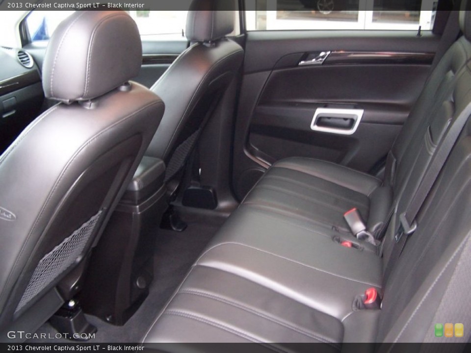 Black Interior Rear Seat for the 2013 Chevrolet Captiva Sport LT #80722412