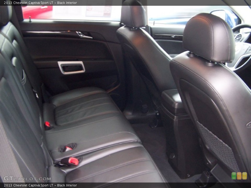Black Interior Rear Seat for the 2013 Chevrolet Captiva Sport LT #80722418