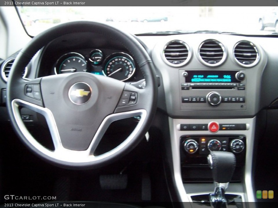 Black Interior Dashboard for the 2013 Chevrolet Captiva Sport LT #80722421