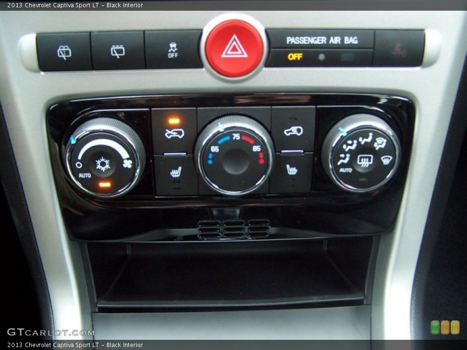 Black Interior Controls for the 2013 Chevrolet Captiva Sport LT #80722430