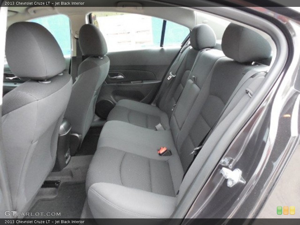 Jet Black Interior Rear Seat for the 2013 Chevrolet Cruze LT #80725778