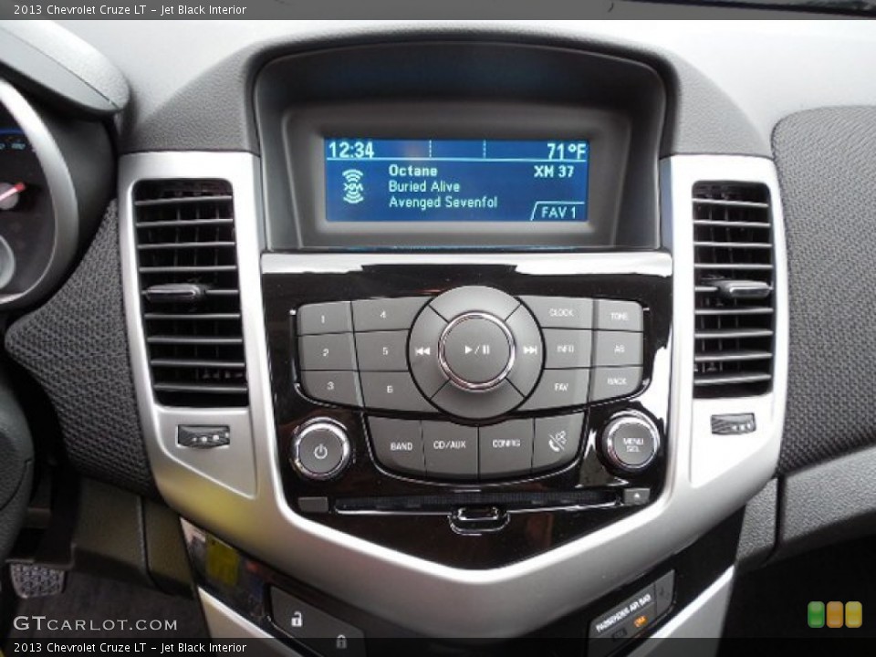Jet Black Interior Controls for the 2013 Chevrolet Cruze LT #80725828