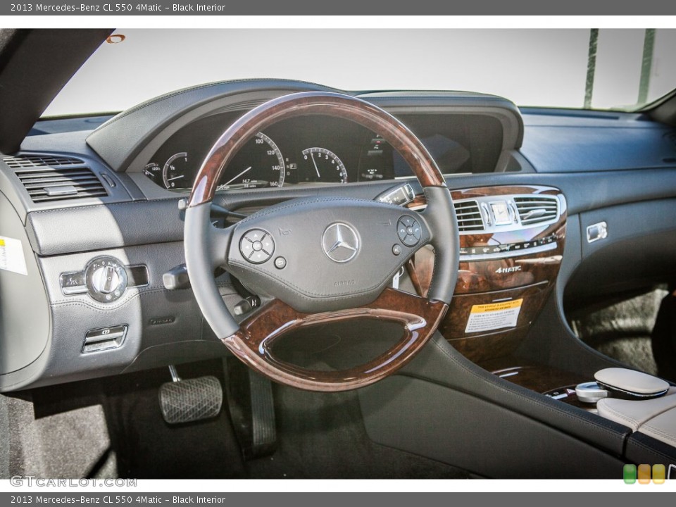 Black Interior Dashboard for the 2013 Mercedes-Benz CL 550 4Matic #80726498