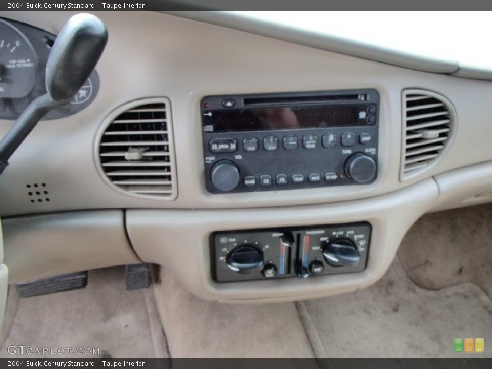 Taupe Interior Controls for the 2004 Buick Century Standard #80729226