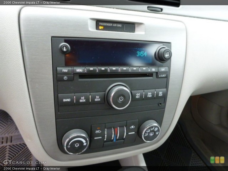 Gray Interior Controls for the 2006 Chevrolet Impala LT #80730145
