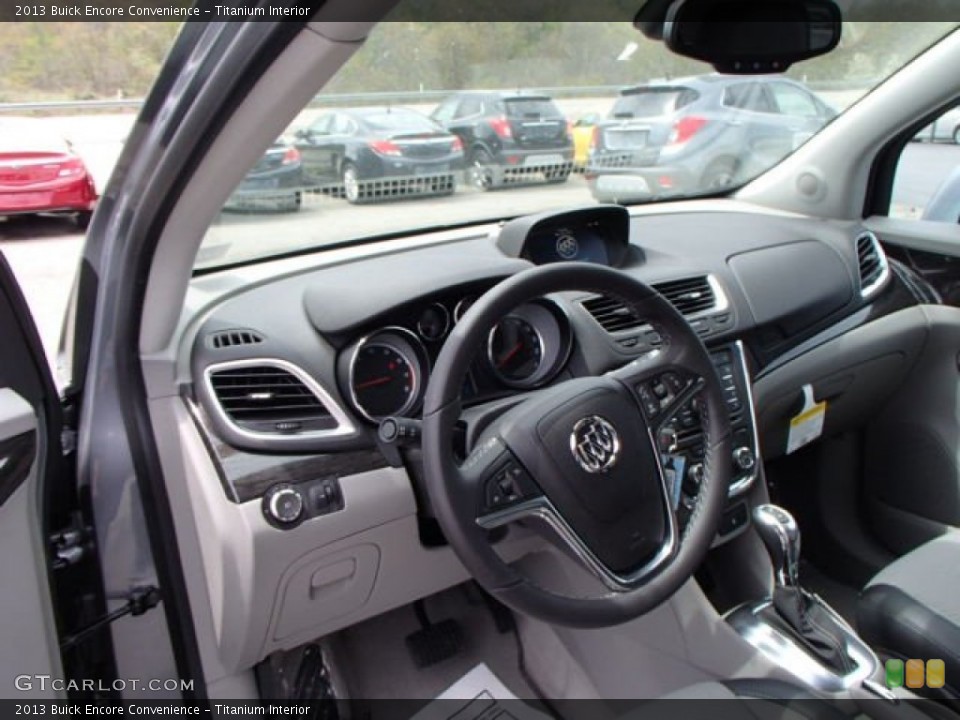 Titanium Interior Dashboard for the 2013 Buick Encore Convenience #80730237