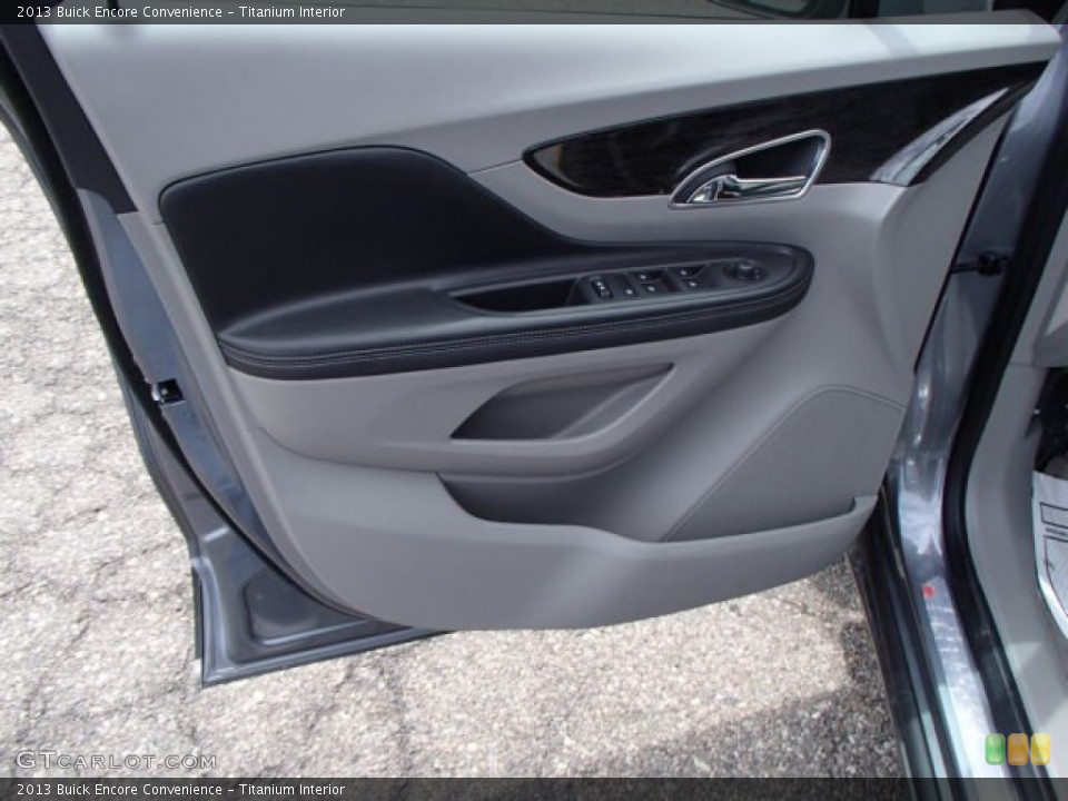Titanium Interior Door Panel for the 2013 Buick Encore Convenience #80730276