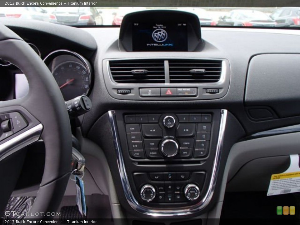 Titanium Interior Controls for the 2013 Buick Encore Convenience #80730368