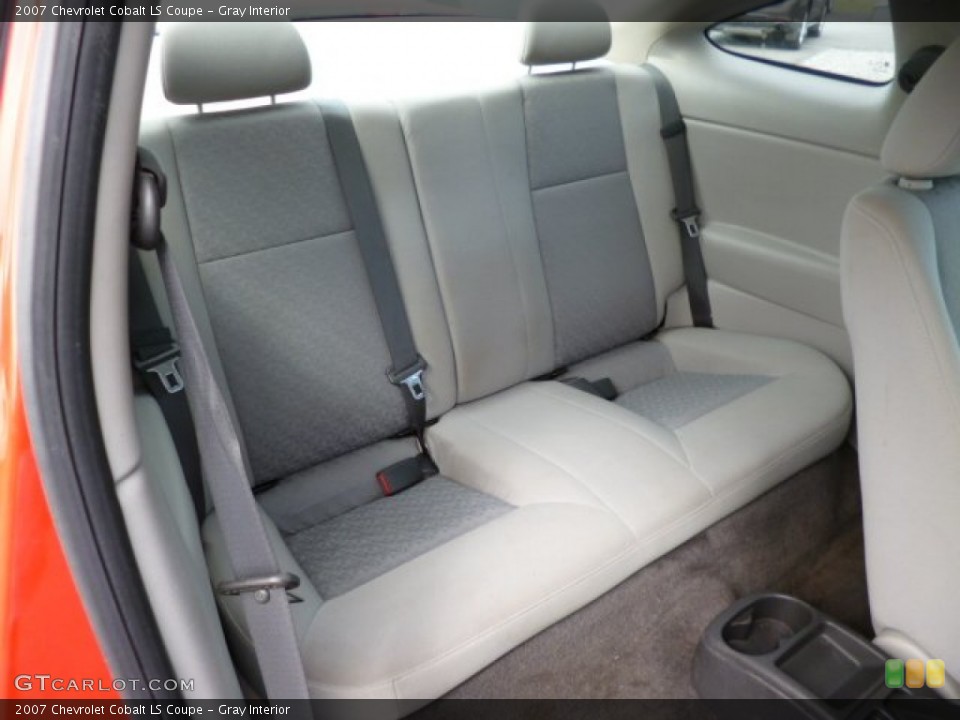 Gray Interior Rear Seat for the 2007 Chevrolet Cobalt LS Coupe #80731107