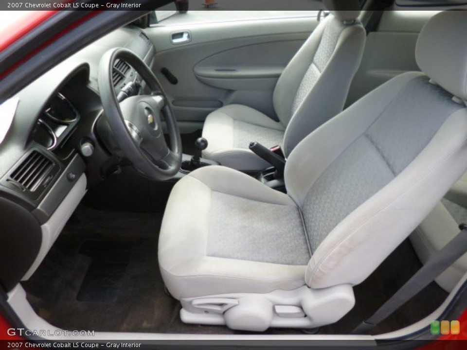 Gray Interior Photo for the 2007 Chevrolet Cobalt LS Coupe #80731170