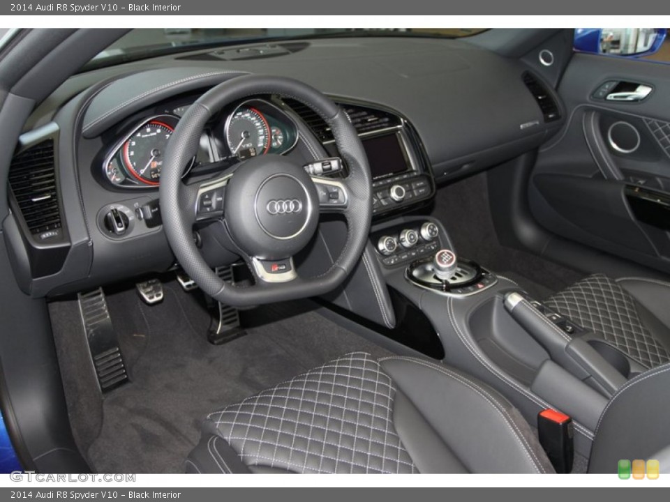 Black Interior Prime Interior for the 2014 Audi R8 Spyder V10 #80735019