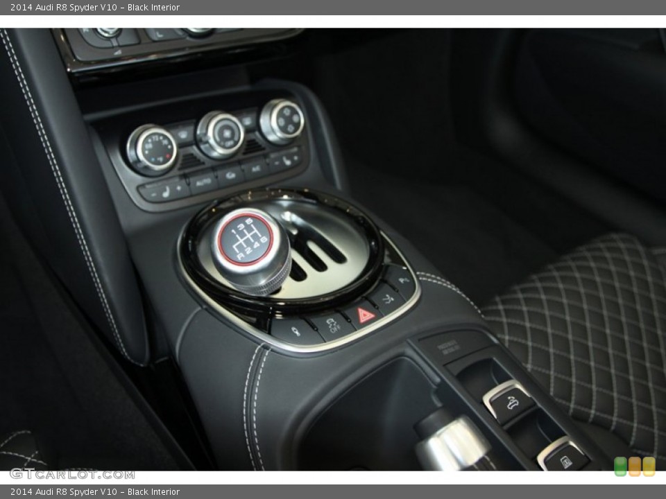 Black Interior Transmission for the 2014 Audi R8 Spyder V10 #80735108