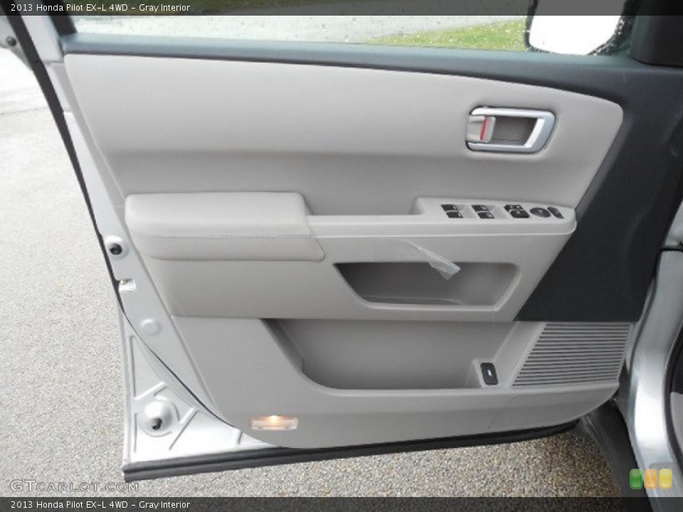 Gray Interior Door Panel for the 2013 Honda Pilot EX-L 4WD #80735685