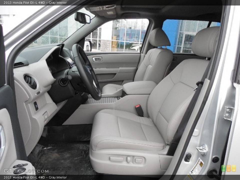 Gray Interior Photo for the 2013 Honda Pilot EX-L 4WD #80735709